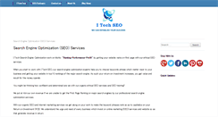 Desktop Screenshot of itechseo.com
